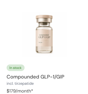 Compounded GLP-1/GIP